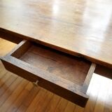 Farm table in oak with 1 drawer