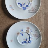 Limoges porcelain dessert plates - Puiforcat model