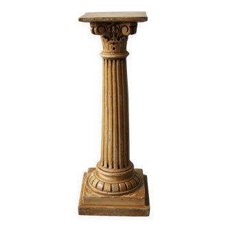 Ionic pedestal, Corinthian style, 19th century.