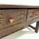 Brutalist antique Spanish coffee table 1880's