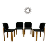4 vintage Bruno Rey design chairs for Dieticker from the 1970s.