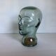 Green glass head