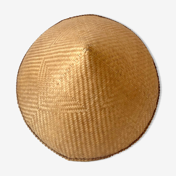 Asian braided hat