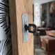 Vintage Art Deco mirror door Izïa solid oak