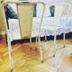 Pair of Tolix T4 bistro chair