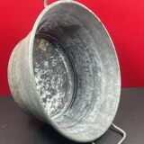 Old small zinc basin