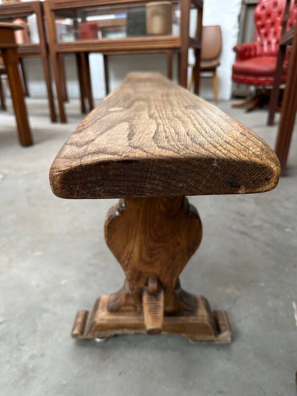 Banc en chêne Début XXème