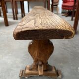 Oak bench, early 20th century