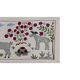 Hand-knotted rug, vintage Turkish rug 50x147 cm