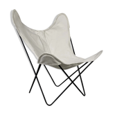 Set of 2 Butterfly, BKF armchairs by Jorge Ferrari Hardoy for Knoll, 1970