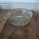 Cut glass salad bowl
