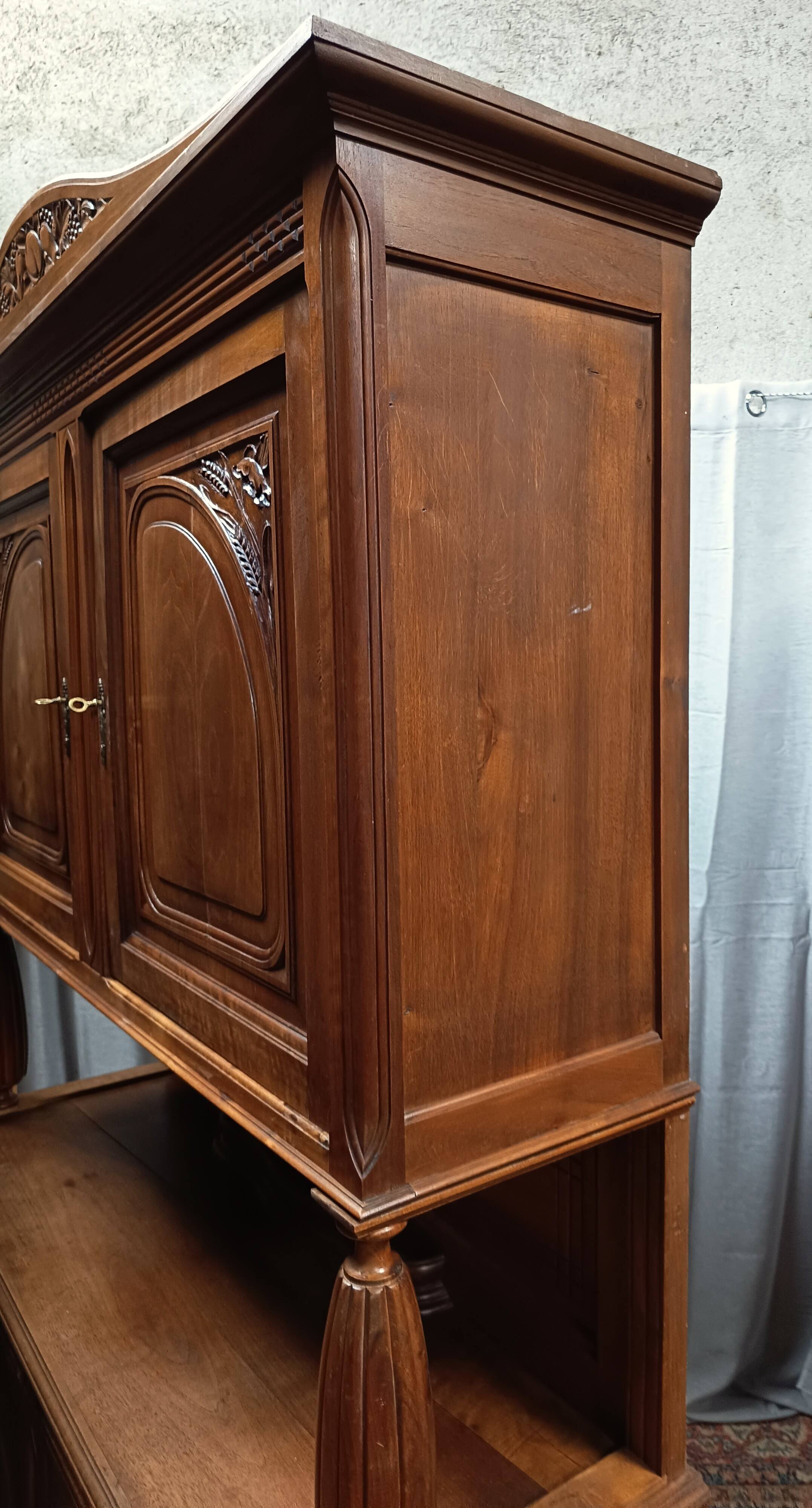 Art Deco walnut sideboard
