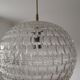 Superb vintage diamond ceiling light for Erco