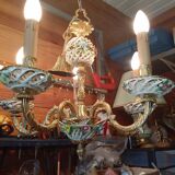 Open porcelain chandelier