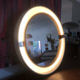 Backlit mirror