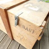Wooden box with XXL lid