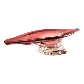 Large Murano Sommerso Cup Flavio Poli