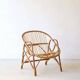 Bamboo & rattan armchair from the 1960s