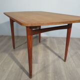 Scandinavian table in solid teak from the 60s