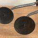 Brutaliser 5-branched mid century wrought iron candlestick – unique piece