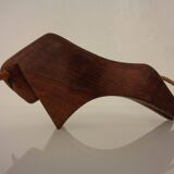 Mahogany Bull Pen Holder, Denmark, 1960s