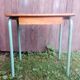 Former mullca mca 321 desk by jacques hitier tube metal & wood