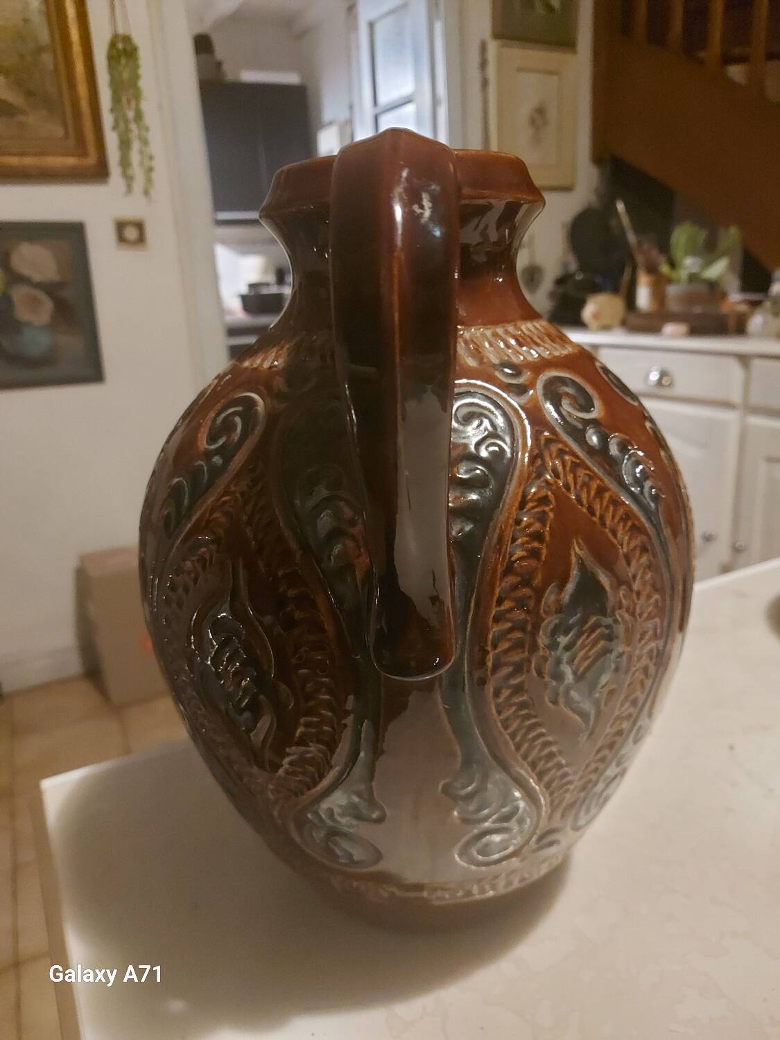 Earthenware jug