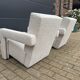 2x Cassina Utrecht chair in beige bouclé, Gerrit Rietveld. In NEW CONDITION!!