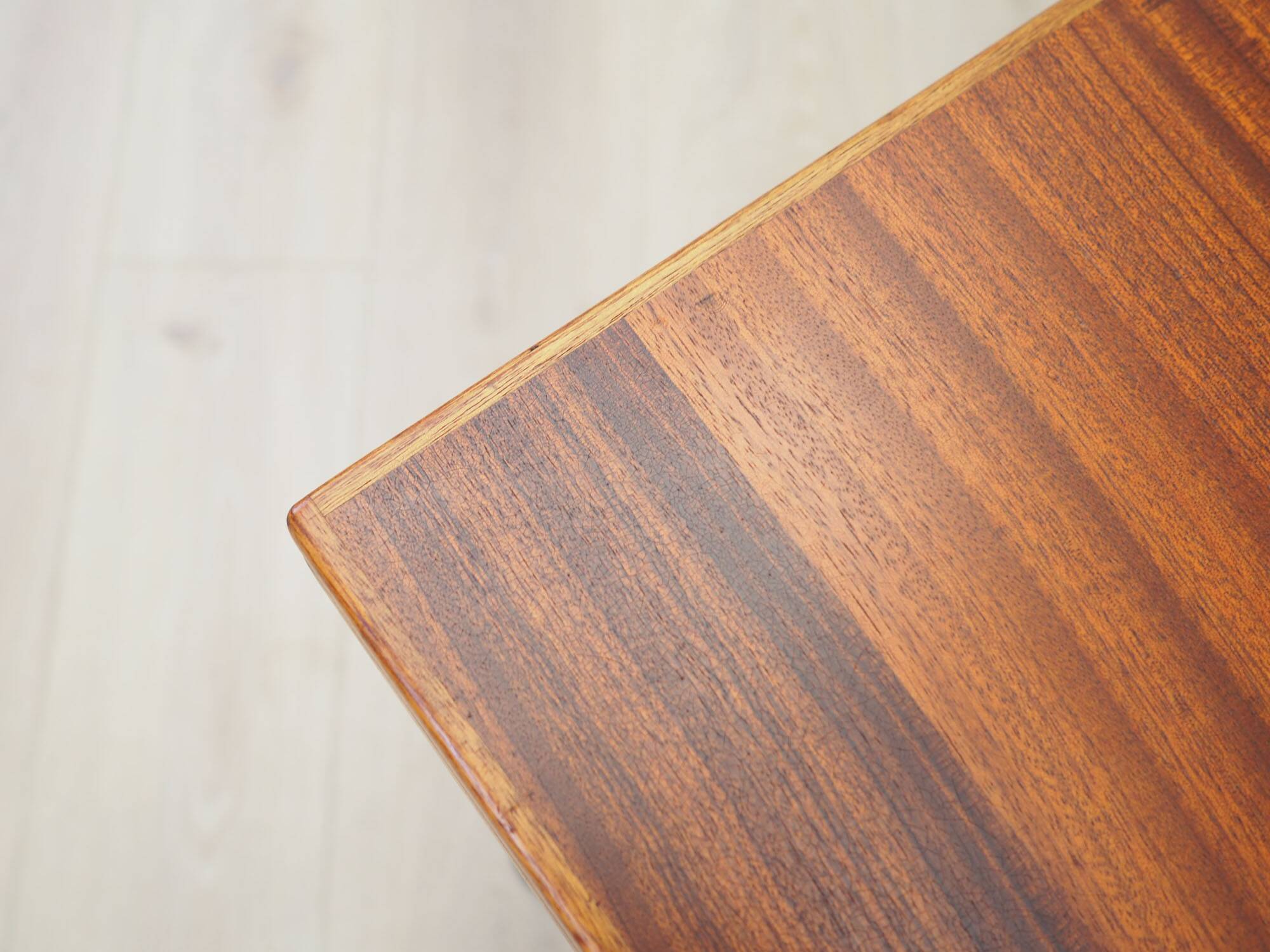 Mahogany coffee table, Danish design, 1970s, production: Denmark