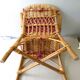 Child rattan chai of the 1970s