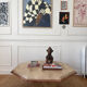 Vintage travertine coffee table