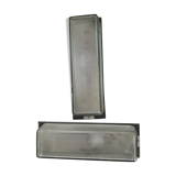 Paire appliques rectangle industrielle