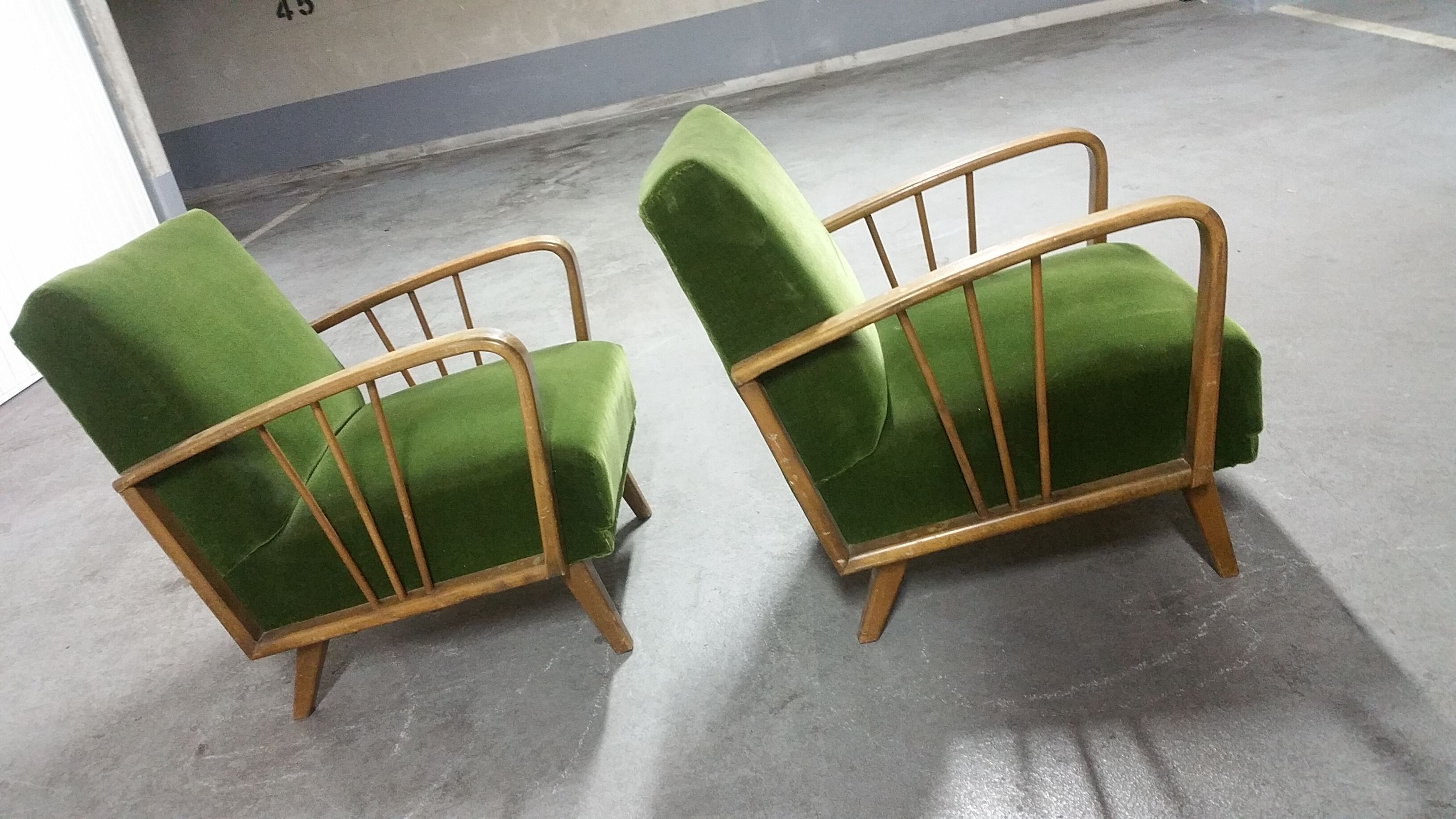 Scandinavian armchair 50/60