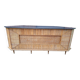 Bamboo and rattan counter