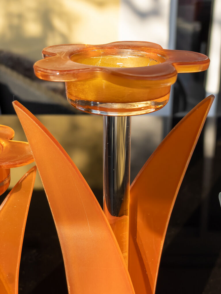 Vintage chandeliers 70 glass