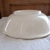 Salad bowl in Belgian earthenware Boch and brothers