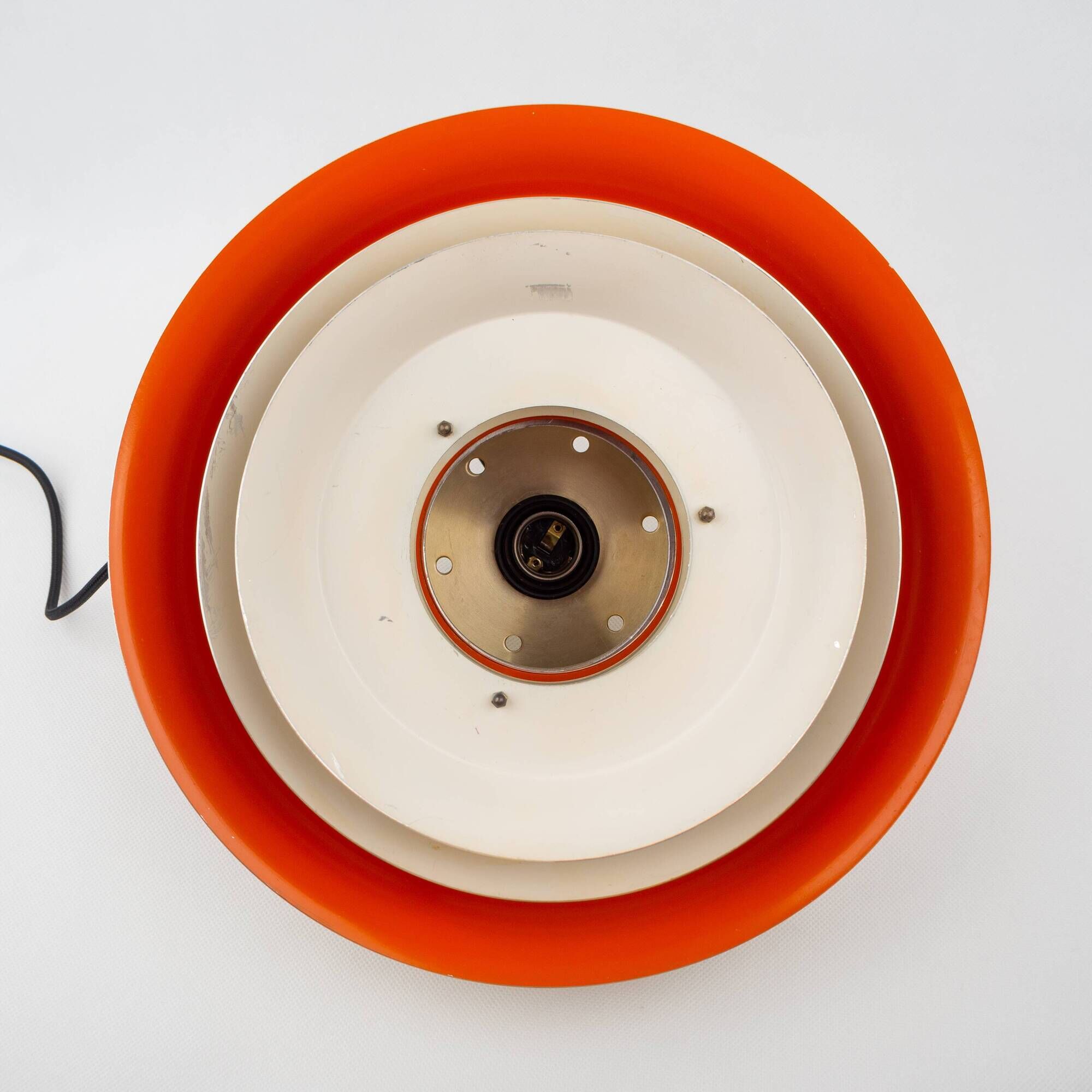 Swedish vintage pendant lamp Trava by Carl Thore, Granhaga, 1960s