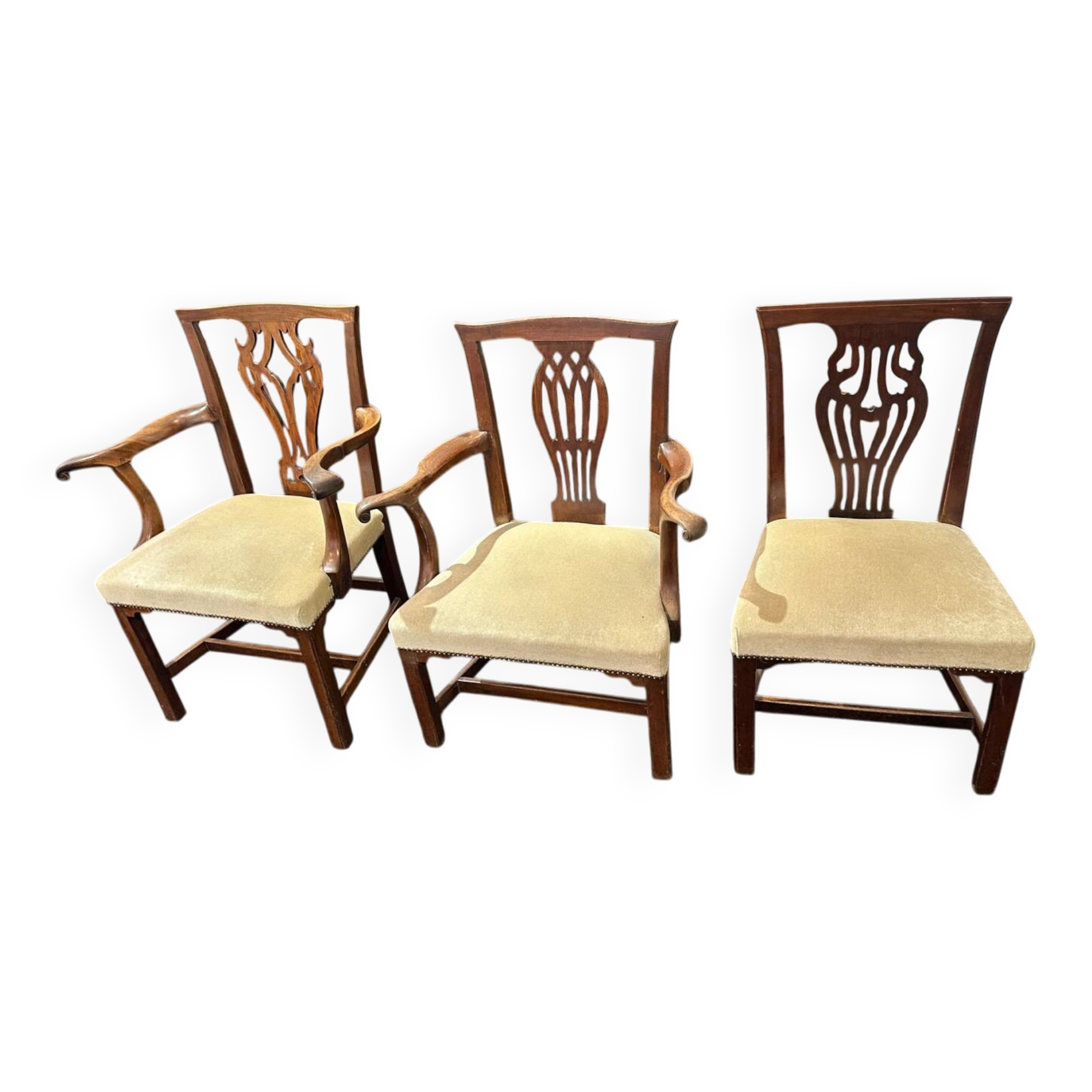 English dining chairs – Carver chairs – Hepplewhite style