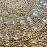 Pair of Dishes Plates Duralex model Marguerite vintage