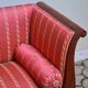 Boat-shaped sofa in 19th-century style