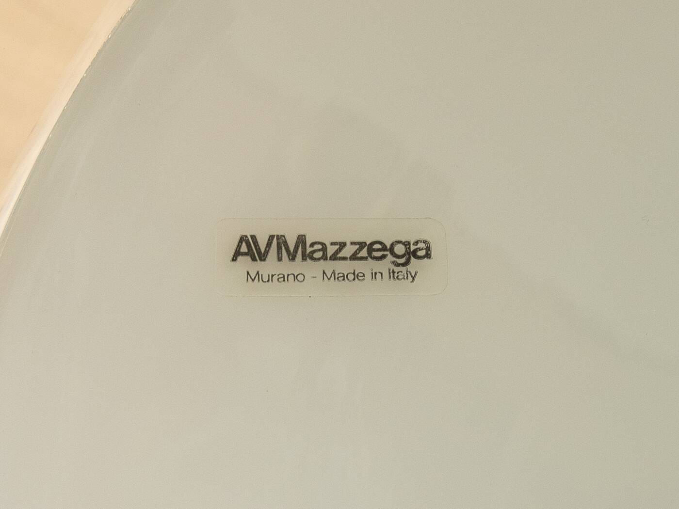 AV Mazzega | Carlo Nason wall and ceiling lamp, Murano glass, 1980s