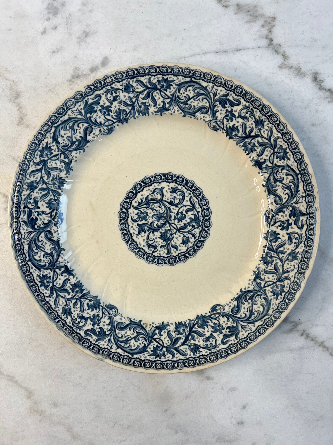 6 Gien Garland plates