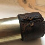 Old brass telescope from the 19th century