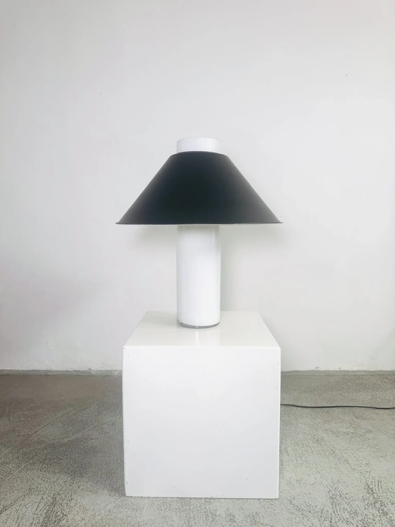 Lampe de table A-858 par Glashütte Limburg, Allemagne, années 1960.