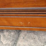 Beech sleigh bed