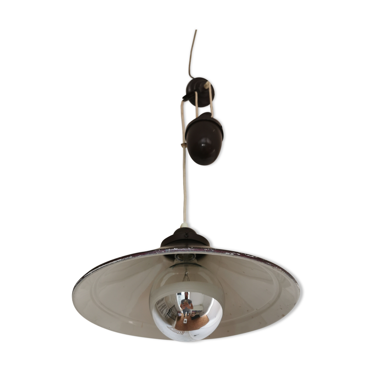 Vintage pulley suspension