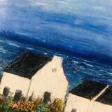 Oil on canvas Breton landscape