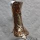 Aiguière cristal taillé et laiton