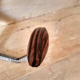 Old coat rack in metal and wood