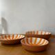 Set of handmade Moroccan ceramic deep dishes – Sole pattern